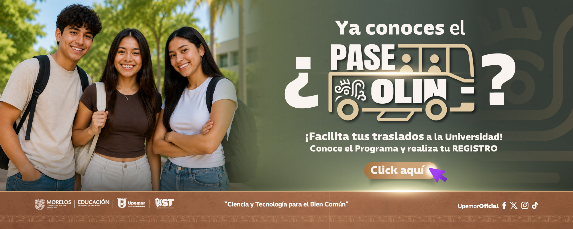 Registro PASE OLIN