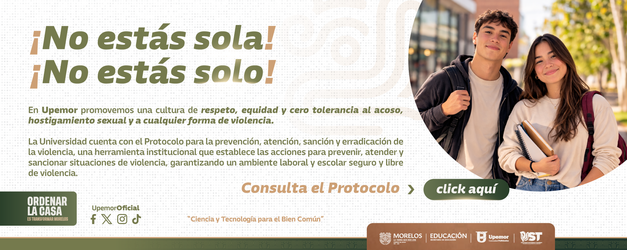 Protocolo para la Prevención, Atención, Sanción y Erradicación de la Violencia en la Upemor
